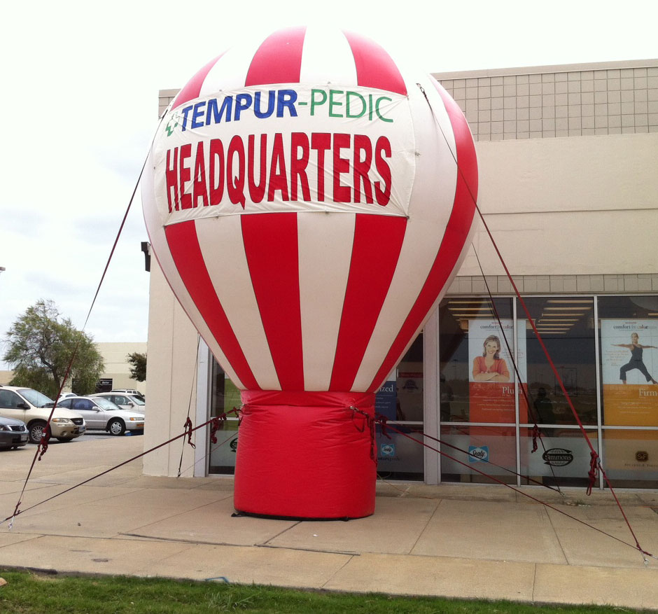 Advertising Balloons - Maryland - Visible Advertisement